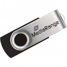 Memorie USB MediaRange MR908 8GB USB 2.0 Black Silver foto