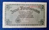 2 Mark - Bancnota veche Germania nazista - Reichsmark