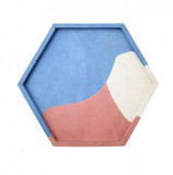 Cumpara ieftin Tavita - Hexagonala multicolor (mai multe modele) | Concrete Concept Deco