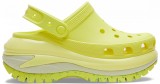 Saboți Crocs Classic Mega Crush Clog Verde - Acidity