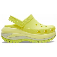 Saboți Crocs Classic Mega Crush Clog Verde - Acidity
