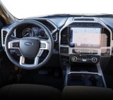 Folie protectie display navigatie Duragon, din silicon, pentru Ford Super Duty Lariat Tremor 2021+, transparenta, anti-shock, kit instalare