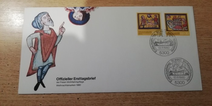 QW15 - FDC - Germania 35 - 1980