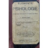 Elemente de psihologie - 1927 - I. Nisipeanu (P35)