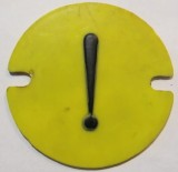 CY Semn &quot;INCEPATOR&quot; auto circulatie / &quot;lamaie&quot; / fara ventuze / Romania comunism
