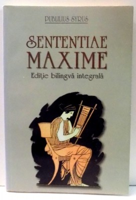 SENTENTIAE MAXIME de PUBLILIUS SYRUS , 2003 foto