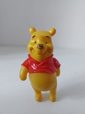 ** Figurina Disney Winnie the Pooh, cauciuc, 7cm , vintage, colectie foto