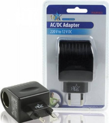 Adaptor 220V-12V bricheta auto HQ foto