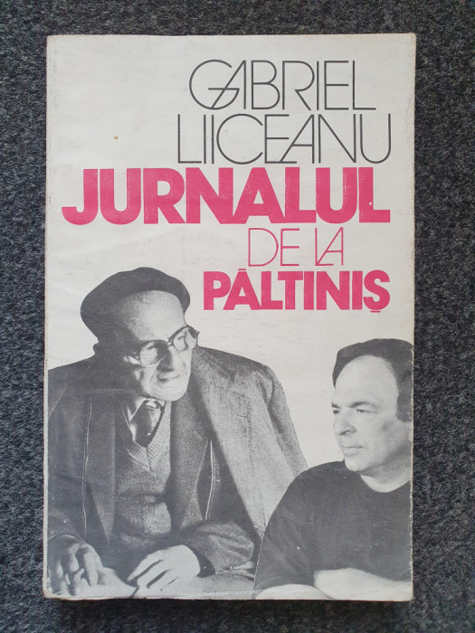 JURNALUL DE LA PALTINIS - Gabriel Liiceanu