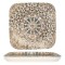 Rinart Placa de service - Aztec - Por&Aring;&pound;elan - 22x22 cm - set de 2