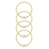 Set 4 Prinderi Magnetice Draperii Perdele Snur Margele Decorative Auriu | Bride Magnetice Fixare Cortina Elegante 42cm