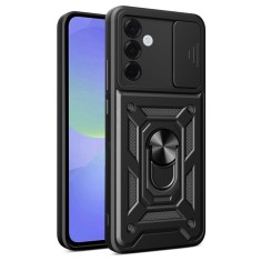 Husa Samsung Galaxy A36 5G protectie camera Techsuit CamShield Series, negru foto