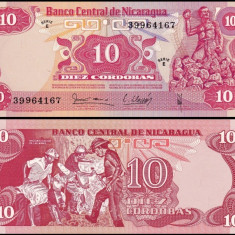 Nicaragua 1979 - 10 cordobas UNC