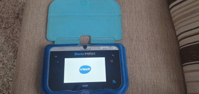 Tableta Copii Educationala Vtech StoriaMAx Blue 8GB cu husa! Livrare gratuita! foto
