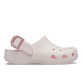 Saboti Crocs Classic Enamel Buckle Clog Roz - Bubble Ice