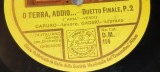 PLACA GRAMOFON / PATEFON. A FATAL PIETRA ... MORIR SI PURA E BELLA