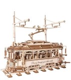 Puzzle 3D din lemn Tramcar, Robotime