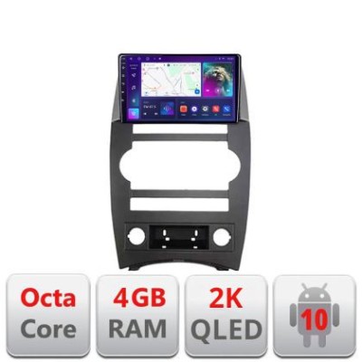 Navigatie Jeep Commander Android ecran Qled 2K Octa core 4+32 Kit-commander+EDT-E409-2K CarStore Technology foto