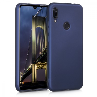Husa pentru Xiaomi Redmi Note 7 / Redmi Note 7 Pro, Silicon, Albastru, 47570.64 foto