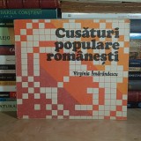 VIRGINIA SMARANDESCU - CUSATURI POPULARE ROMANESTI , 1989 *