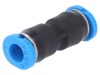 Conector Push-In FESTO 4mm, 6bar, Garnitura NBR, Racord Pneumatic QSM