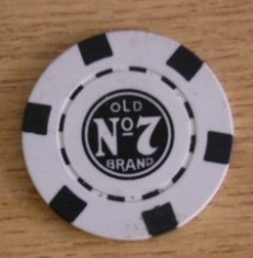 M3C1 42 - Jeton de colectie - tematica jocuri de noroc - Old brand