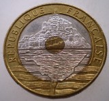1.082 FRANTA ST. MICHEL 20 FRANCS FRANCI 1992 TRIMETAL, Europa