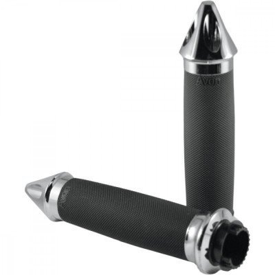 Mansoane accelratie Avon custom touring- 25,4mm diametru; Culoare Crom Cod Produs: MX_NEW 06300844PE foto