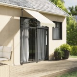 Copertina retractabila Gossi, 100x150cm, crem, tesatura poliester &amp; otel, protectie UV, balcon terasa