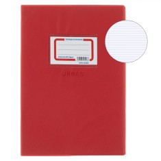 Caiet Dictando, Urban, B5, 50 File, Copertă PVC Roșie, Program Săptăm&acirc;nal Integrat