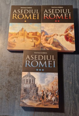 Asediul Romei 3 volume Vintila Corbul foto