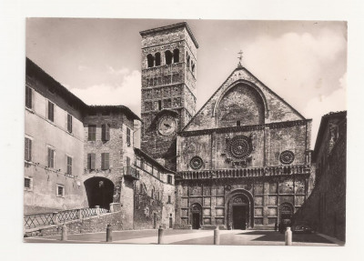 FA42-Carte Postala- ITALIA - Assisi, Duomo S. Rufino, necirculata foto