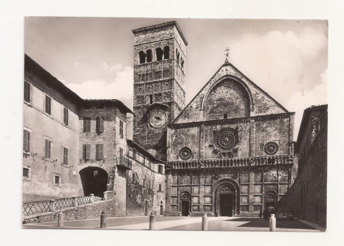 FA42-Carte Postala- ITALIA - Assisi, Duomo S. Rufino, necirculata