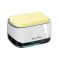 Dispenser Detergent de Vase 2 in 1, Suport de Burete, 350ml, Alb, Compact, Neo&trade;