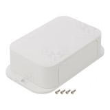 Carcasă cu panou și lame de fixare 85x149x40mm