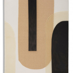 Tablou decorativ, Lofty -A, Mauro Ferretti, 80 x 100 cm, canvas imprimat si pictat/lemn de pin, multicolor