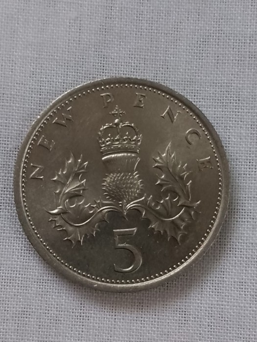 5 pence 1975