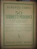 50 studietti melodici e progressivi per violino- Alberto Curci