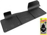 Set Covorase Auto Cauciuc Umbrella Pentru Volkswagen T7 (2021-) , 3 Pcs + Odorizant Auto Bradut Wunder-Baum Black Ice