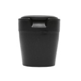 Scrumiera auto universala neagra cu iluminare LED albastra