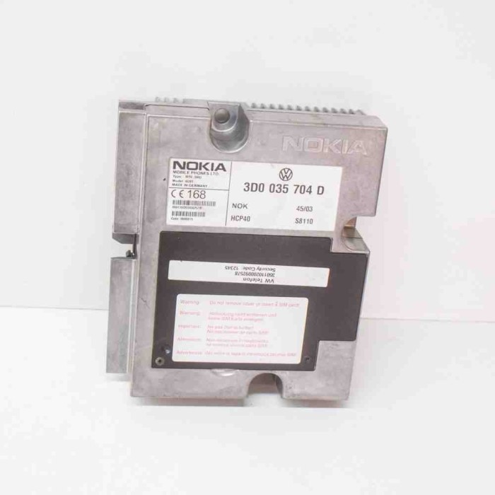 Unitate de control telefon VW PHAETON 3D_ 2003 OEM: 3D0035704D,RTE-3RU 12160766