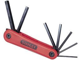 STANLEY. Set pliabil de chei imbus 7 buc