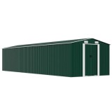 Cumpara ieftin Sopron de gradina, verde, 257x990x181 cm, otel galvanizat