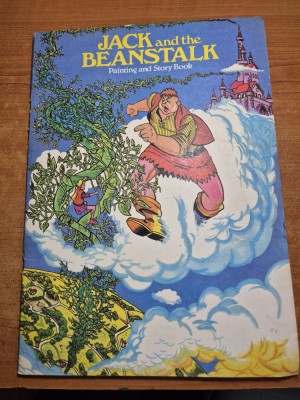 carte pentru copii in limba engleza si colorat-jack and the beanstalk - anii &amp;#039;80 foto