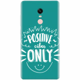 Husa silicon pentru Xiaomi Remdi Note 4X, Positive Vibes