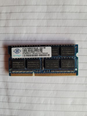 ram DDR3 - de 2 Gb - pentru laptop - NANYA foto