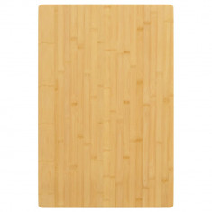 vidaXL Blat de masă, 60x100x2,5 cm, bambus