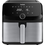 Friteuza cu aer cald Tefal Easy Fry Mega EY855D10, 2020 W, 7.5 l, 8 programe, Termostat reglabil, Timer, Oprire automata, Negru/Argintiu