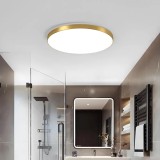 Plafoniera LED SOLIS 37cm 33W Lumina Neutra Auriu ModernLight Concept