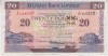 B11 - Bancnota foarte veche - Marea Britanie - Belfast - 20 lire sterline